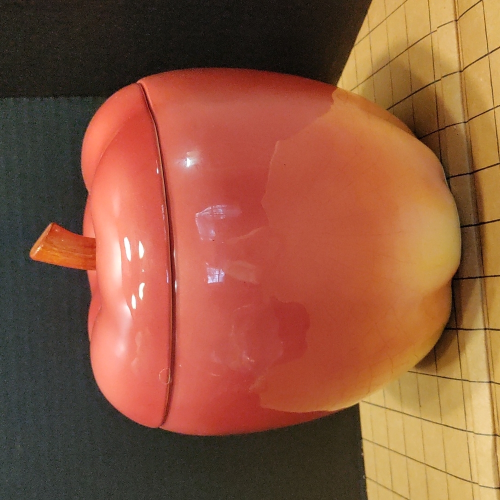 Otagiri 1984 large vintage apple cookie jar